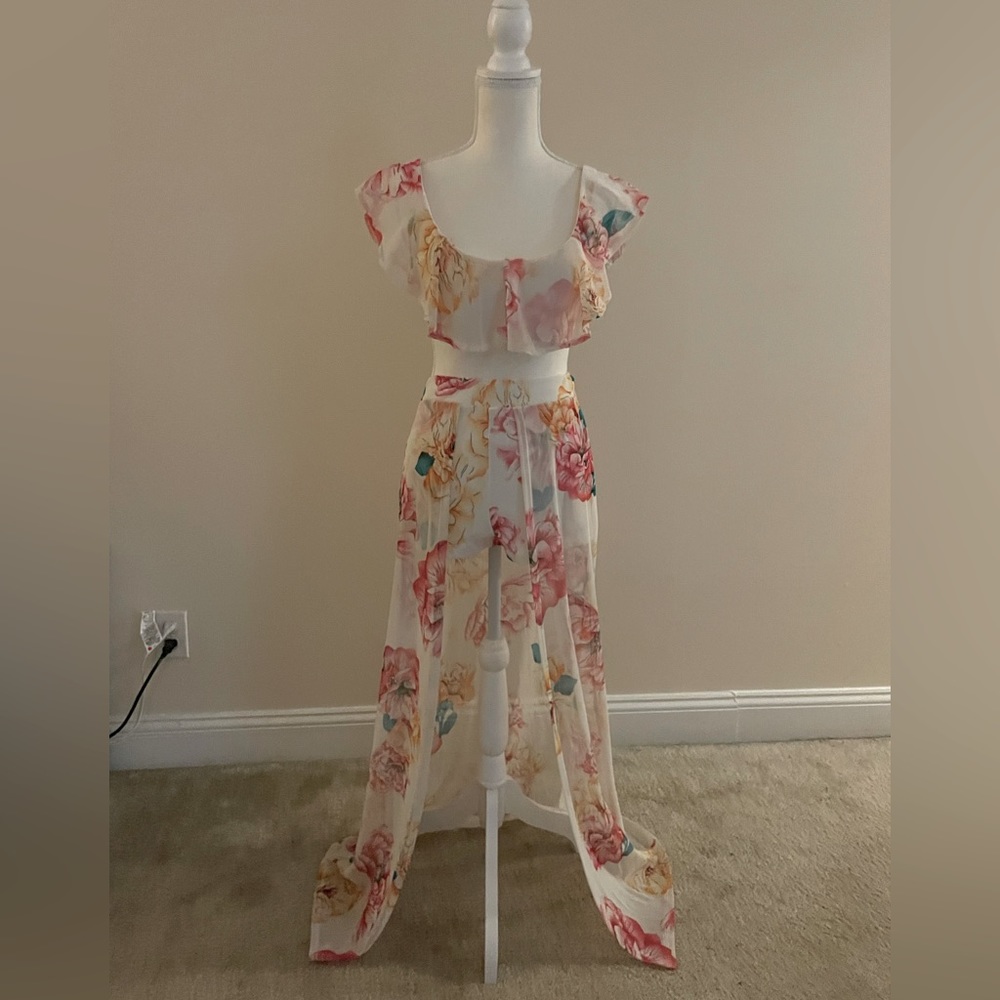 Floral matching set